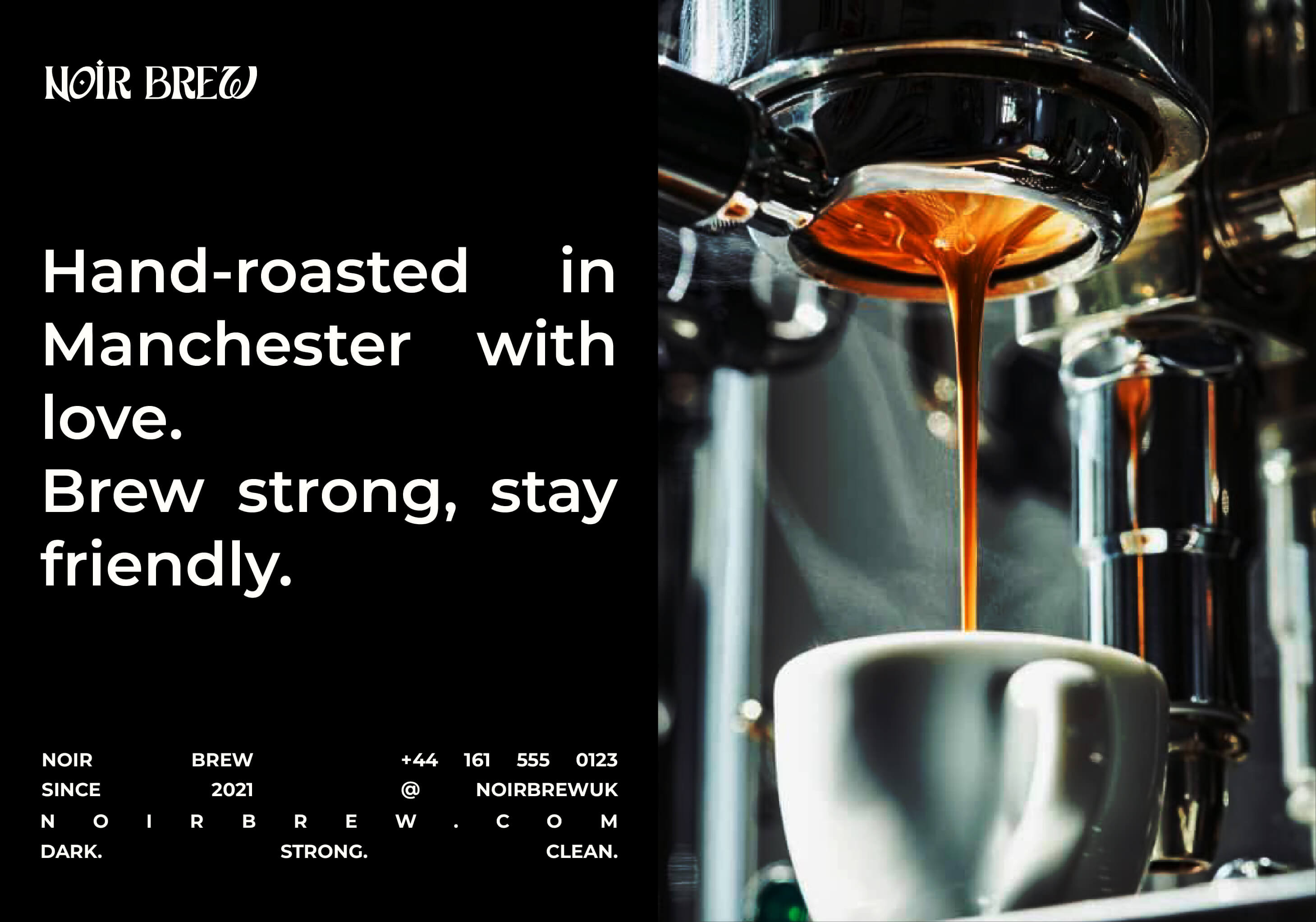 NOIR BREW Brand Identity